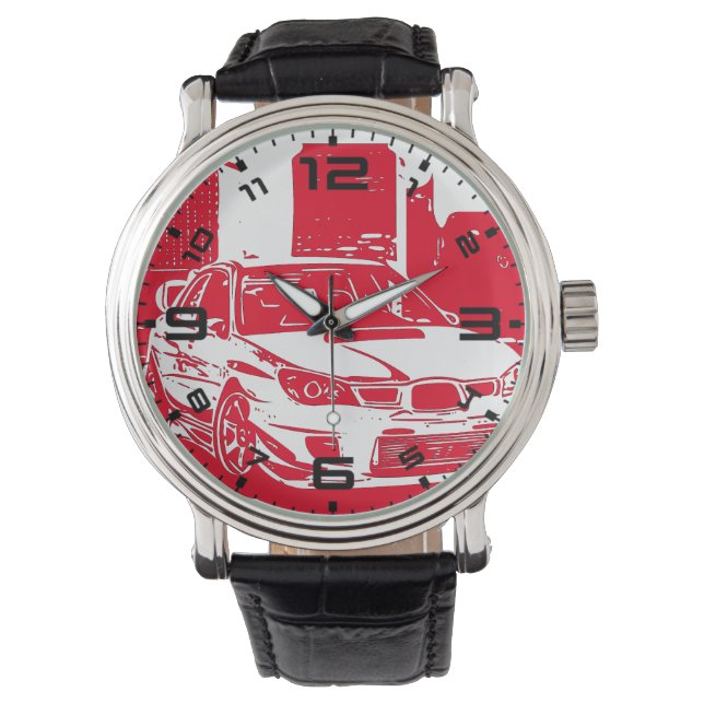 Reloj De Pulsera Subaru Impreza WRX Sti (Anverso)