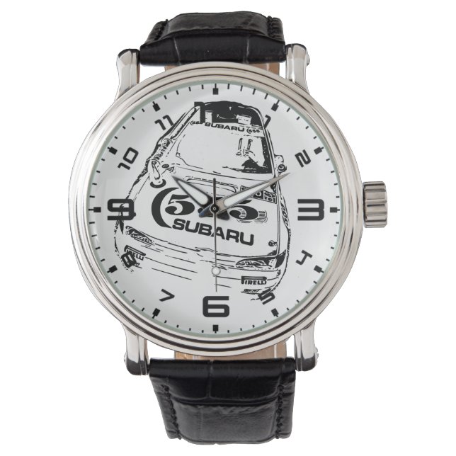 Reloj De Pulsera Subaru Impreza WRX Sti (Anverso)
