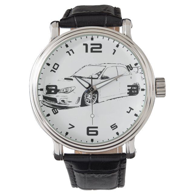 Reloj De Pulsera Subaru Impreza WRX Sti (Anverso)