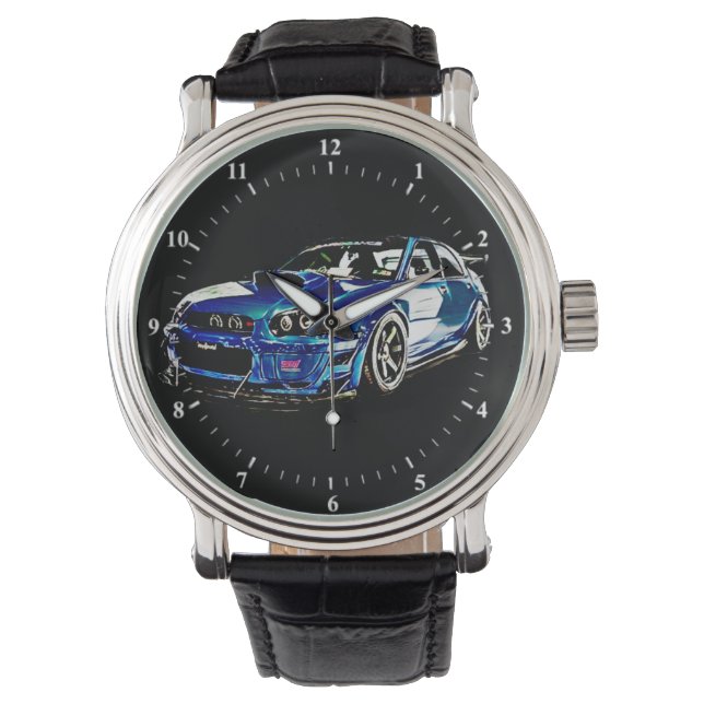 Reloj De Pulsera Subaru Impreza WRX Sti (Anverso)