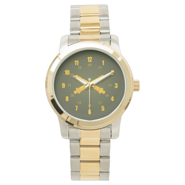 Reloj De Pulsera Subdivisión de Artillería (Anverso)