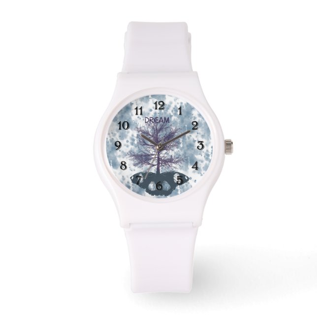 Reloj De Pulsera Sueño de árbol de mariposa (Anverso)