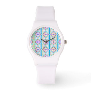 Reloj De Pulsera Sueño Pastel Boho Geométrico Caleidoscopio