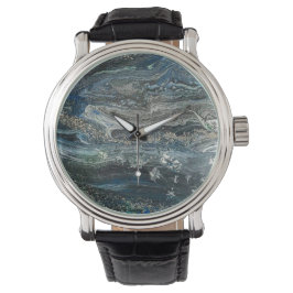 Reloj De Pulsera Sueños de la pintura abstracta del océano 20
