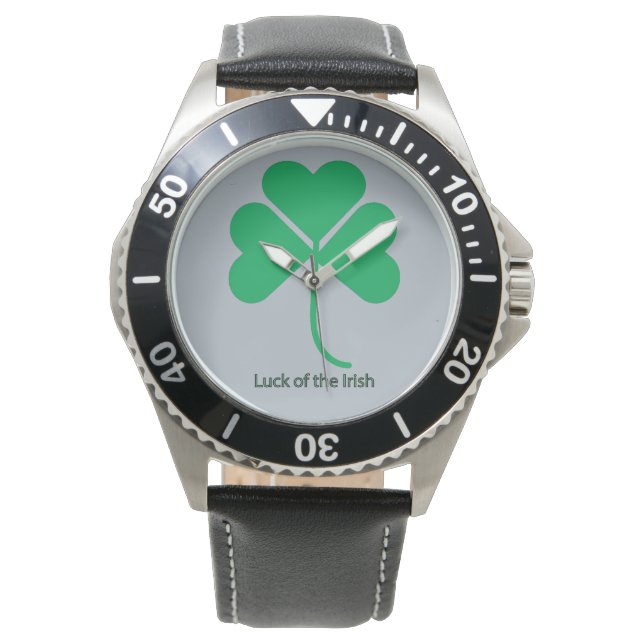 Reloj De Pulsera Suerte de los irlandeses (Anverso)