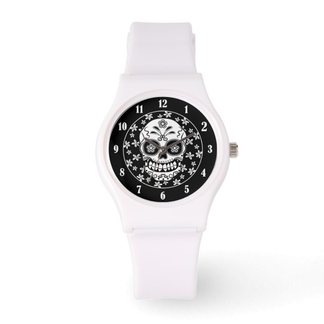 Reloj De Pulsera Sugar Skull (Anverso)