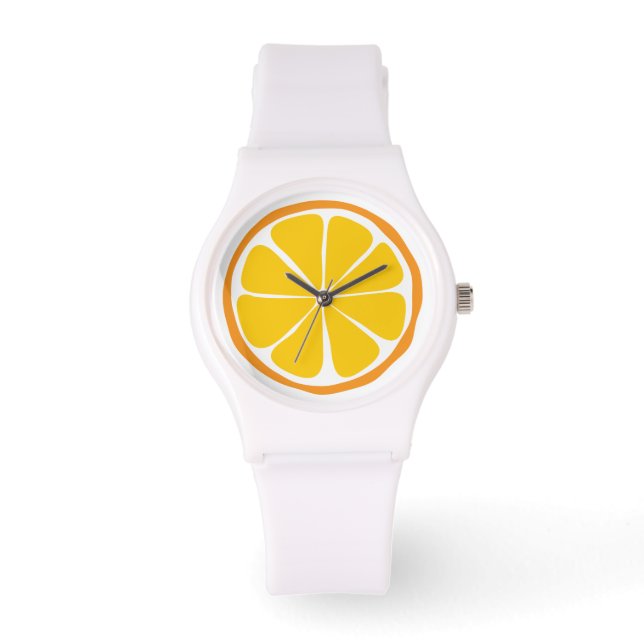 Reloj De Pulsera Summer Citrus Naranja Watch (Anverso)