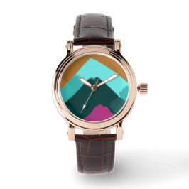 Reloj De Pulsera Summer Splash Wave Abstract Art 