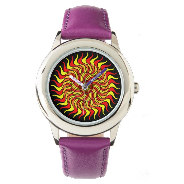 Reloj De Pulsera Sunburst (Anverso)