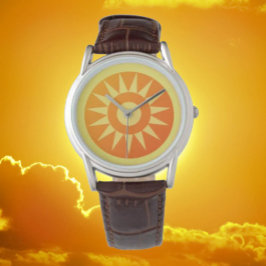 Reloj De Pulsera Sunburst