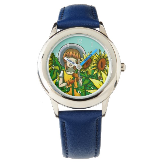 Reloj De Pulsera Sunflower (Anverso)