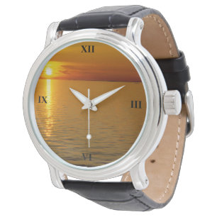 Reloj De Pulsera Sunset de las Islas Suecas