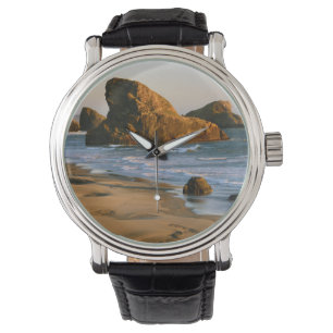 Reloj De Pulsera Sunset, Meyers Beach, Oregon, EE. UU.