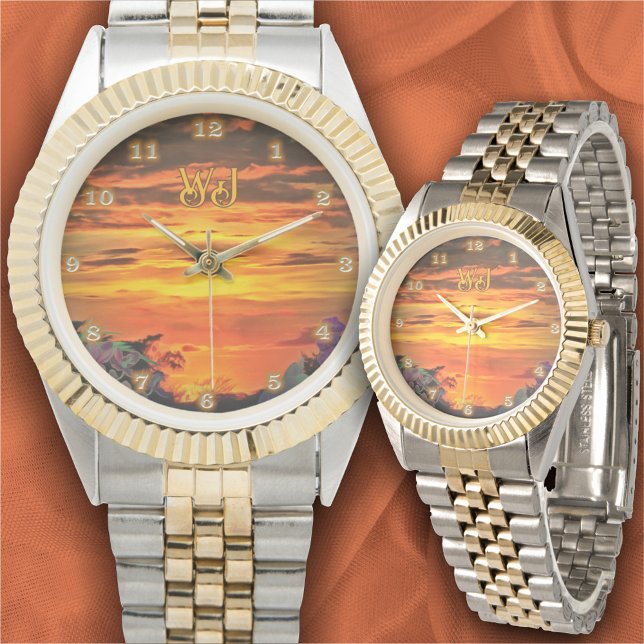 Reloj De Pulsera Sunset Plaza Marina 2584 (Subido por el creador)