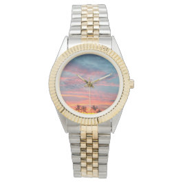 Reloj De Pulsera Sunset Tropical Dreamy