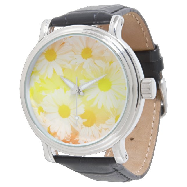 Reloj De Pulsera Sunshine Daisies Watch (Angular)