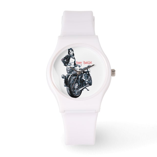 Reloj De Pulsera Supar BadGirl (Anverso)