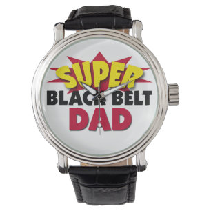 Reloj De Pulsera Super Black Belt Dad