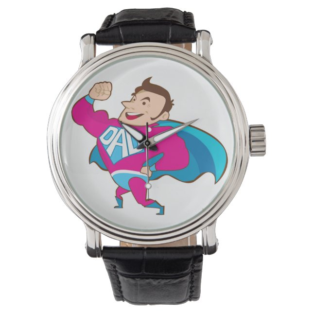 RELOJ DE PULSERA SUPER DAD (Anverso)