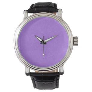 Reloj De Pulsera Superficie morada texturizada con patrón de remoli