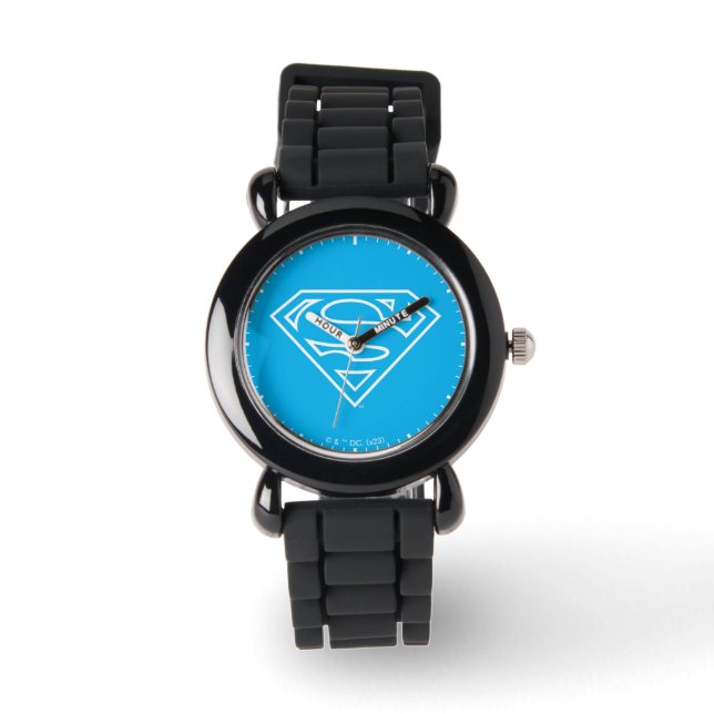Reloj De Pulsera Supergirl Esquema S-Shield (Anverso)
