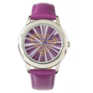 Reloj De Pulsera Supergirl Studded S-Shield