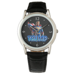 Reloj De Pulsera Superhéroe de Trump