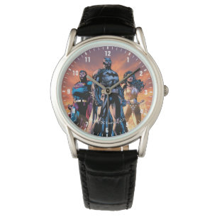 Reloj De Pulsera Superman, Batman y la Trinidad de las mujeres mara