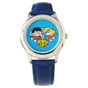 Reloj De Pulsera ¡Superman y Superchica Caliza!
