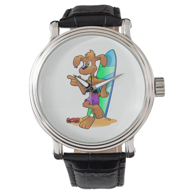 Reloj De Pulsera Surf Dog (Anverso)