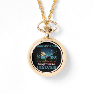 Reloj De Pulsera Surf riders Club, Surfing Paradise, Hawaii