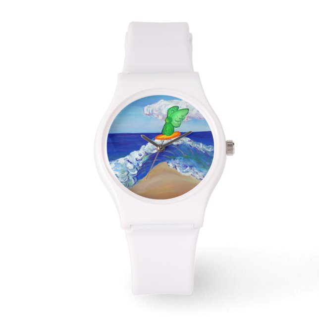 Reloj De Pulsera Surfing Guardian Angel Rapheal Personalizado Watch (Anverso)