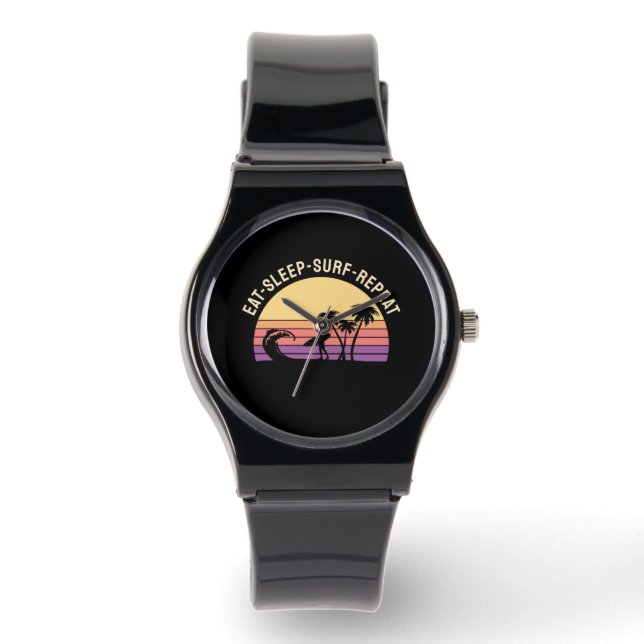 Reloj De Pulsera Surfing Retro (Anverso)