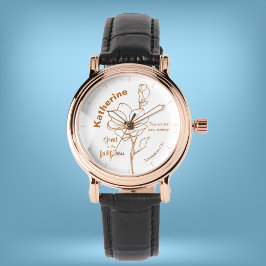 Reloj De Pulsera Sus piedad son nuevas cada mañana nombre de costum