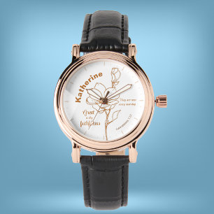 Reloj De Pulsera Sus piedad son nuevas cada mañana nombre de costum