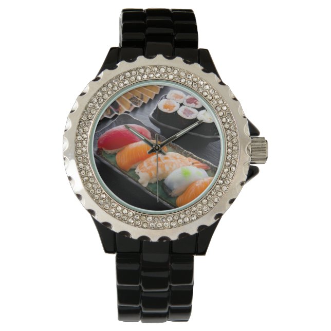 Reloj De Pulsera Sushi y rollos (Anverso)
