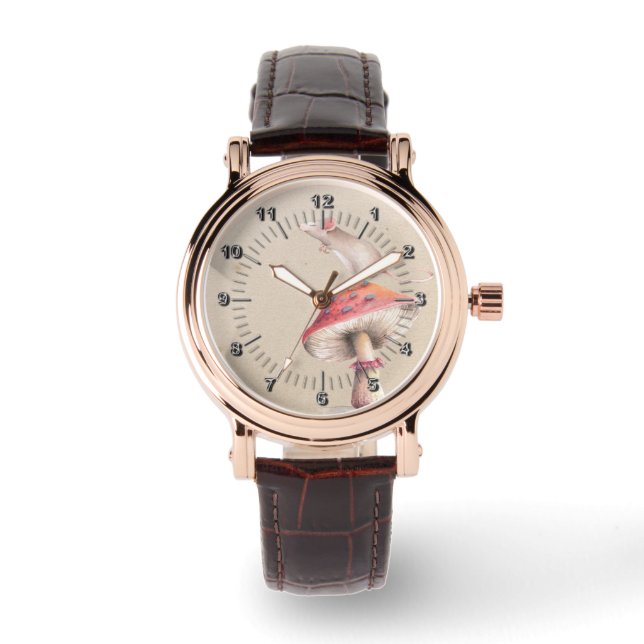 Reloj De Pulsera Susomus rojizo de Little Mouse (Anverso)