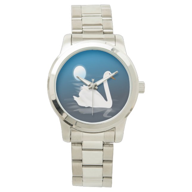 RELOJ DE PULSERA SWAN BLANCO (Anverso)
