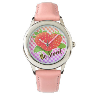 Reloj De Pulsera Sweet Strawberry eWatch