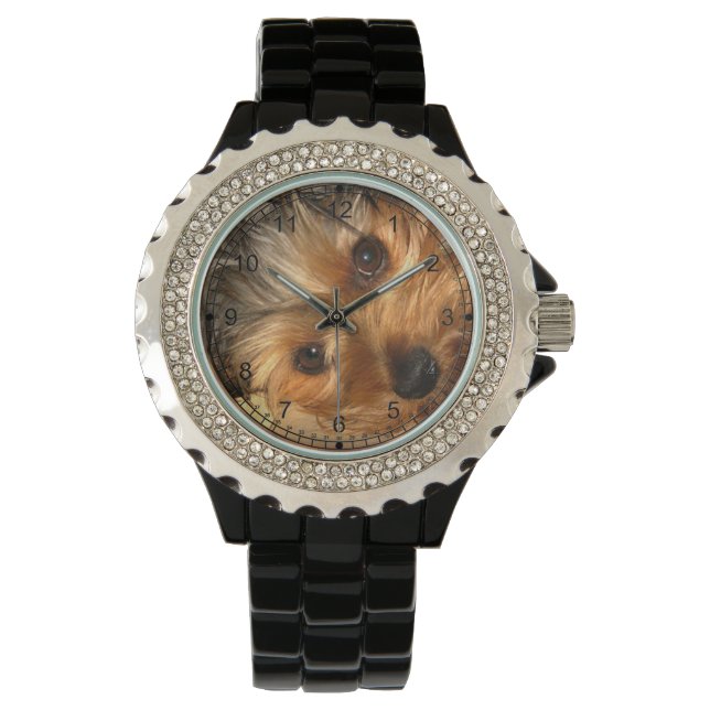Reloj De Pulsera Sweet Yorkie (Anverso)