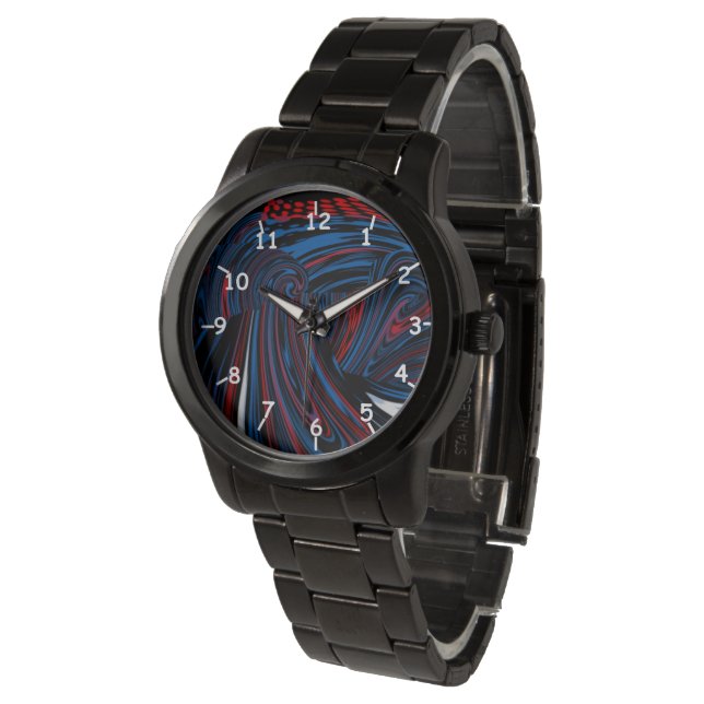 Reloj De Pulsera Swirls Funky (Angular)