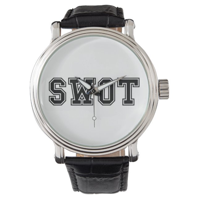 RELOJ DE PULSERA SWOT (Anverso)