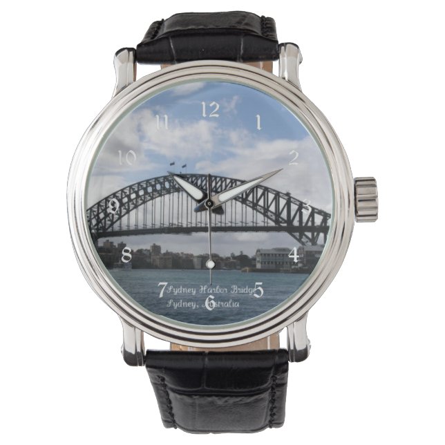 Reloj De Pulsera Sydney Harbour Bridge, Australia, (Anverso)