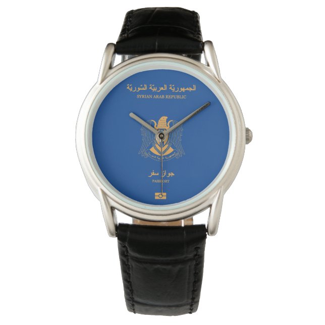 Reloj De Pulsera Syria passport wristwatch (Anverso)
