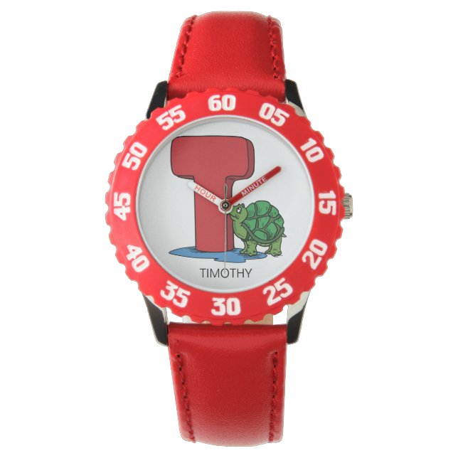 Reloj De Pulsera T es para ___ nombre personalizado Kid's (Anverso)