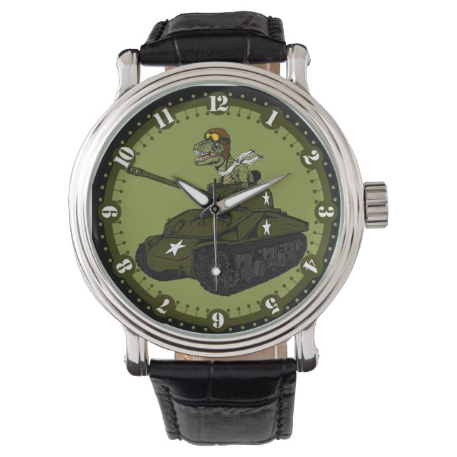 Reloj De Pulsera T Rex Tank (Anverso)