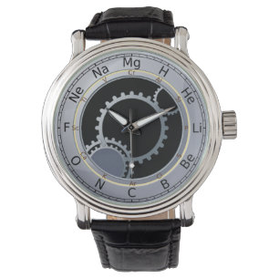 Reloj De Pulsera Tabla periódica de hombres de los elementos