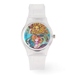 RELOJ DE PULSERA TABLAS DE LAS SOMBRILLAS PERDIDAS, EL SOL Y LA LUN