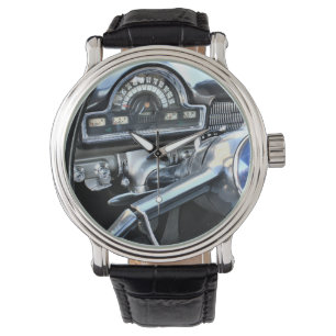 Reloj De Pulsera Tablero de automóvil clásico de 1951