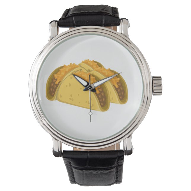 Reloj De Pulsera Taco frío de Glitch Food (Anverso)